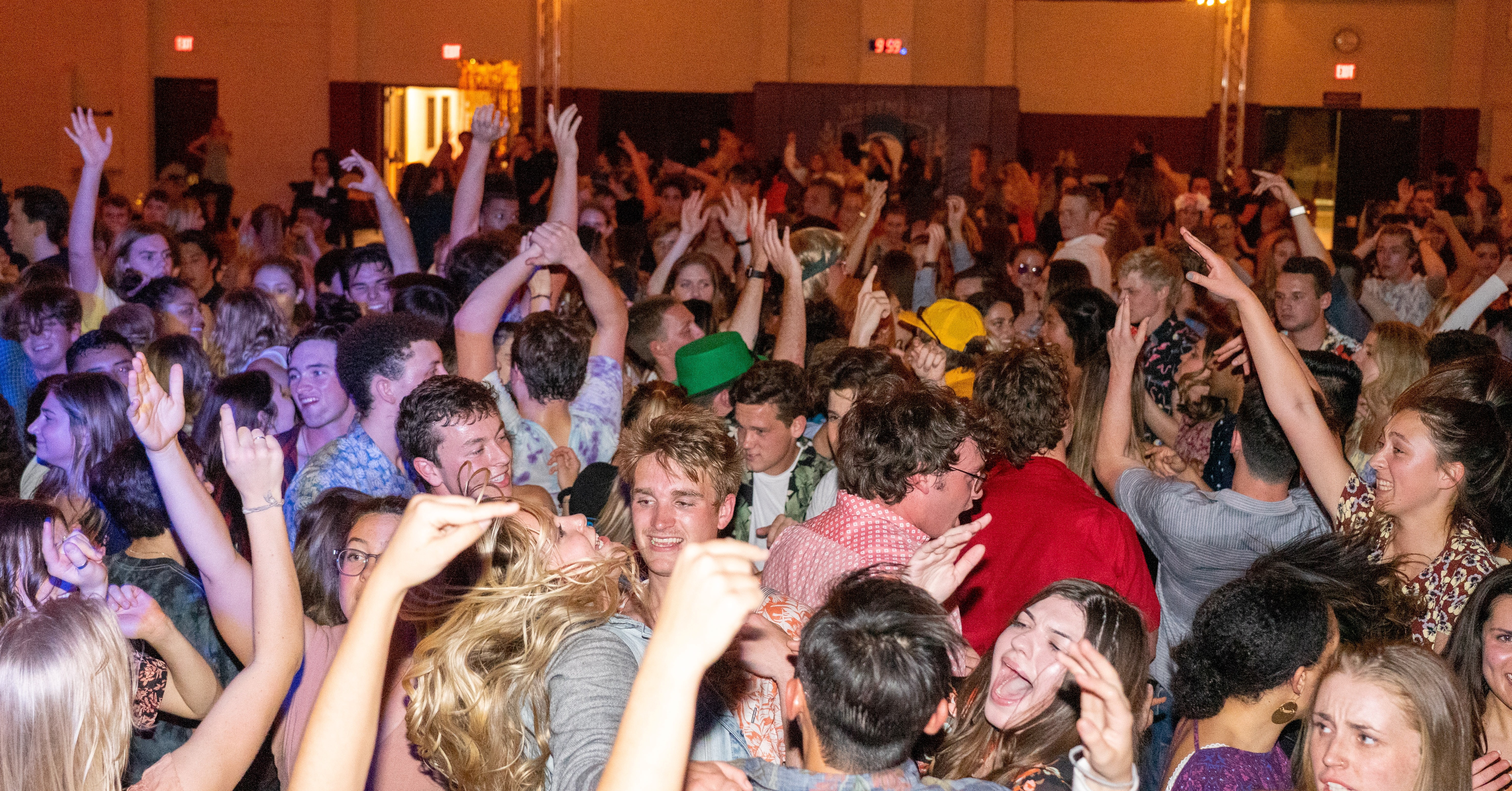 partying